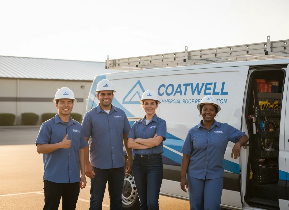 Commercial roof coating company in Canon, GA